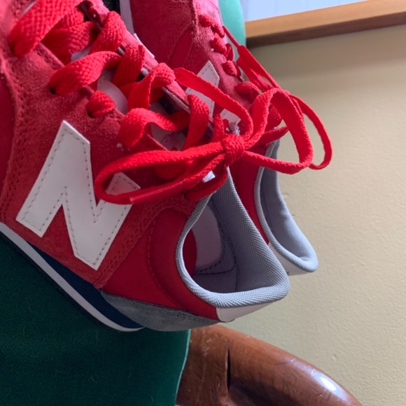 New Balance Red Sneakers  ❌SOLD❌ - Picture 2 of 2